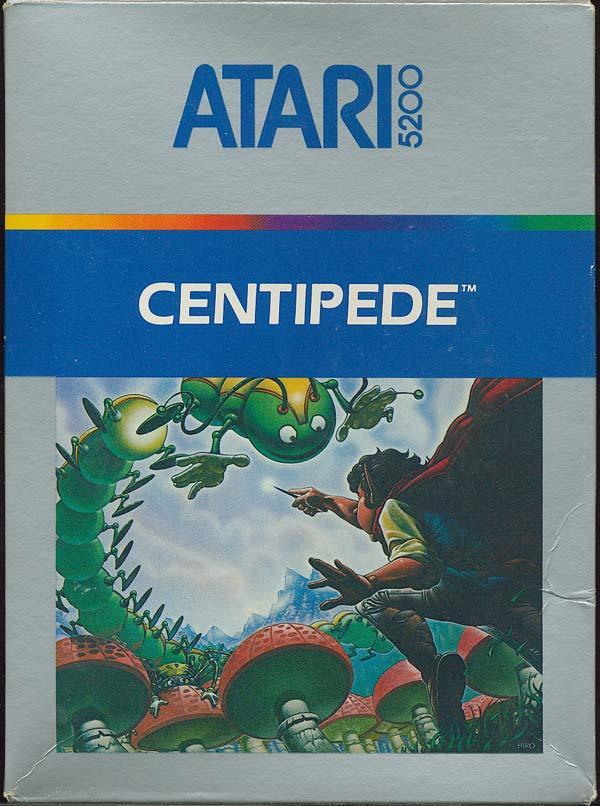 Centipede (1982) (Atari) Box Scan - Front